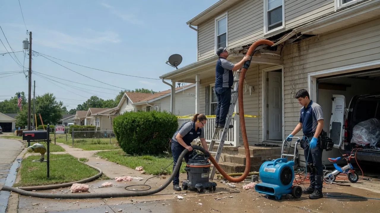 Water Damage Restoration in Pittsburg, MO near me